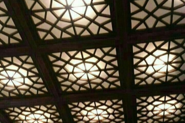 سقف کاذب تایل معرق آسمانخانه خرّم فضا 