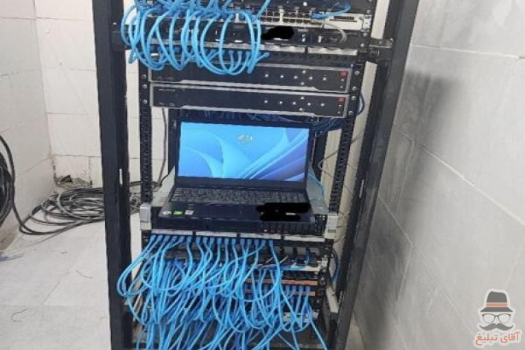 راه اندازی شبکه به همراه پشتیبانی یک ساله