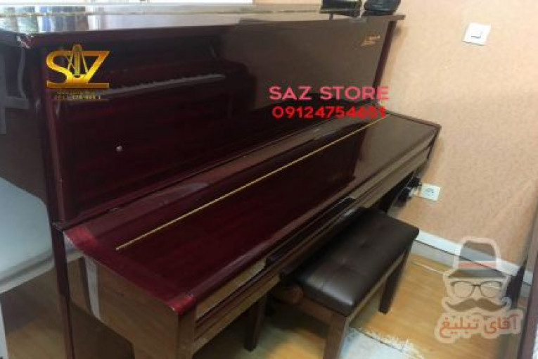فروش پیانو برگمولر UP121 ماهگونی - سالار غلامی
