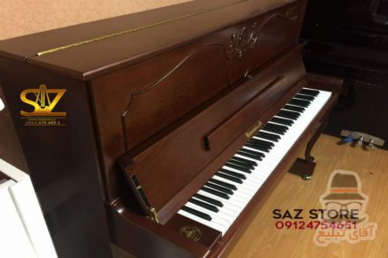 فروش پیانو برگمولر UP126 گردویی مات - سالار غلامی