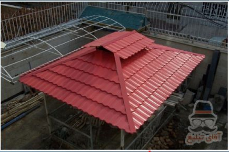 اجرای سقف شیروانی-اجرای انواع آردواز-نصب ایرانیت-گالوانیزه-پوشش سوله-خرپا-اجرای سقف های شیبدار-تعمیرات(09121431941)